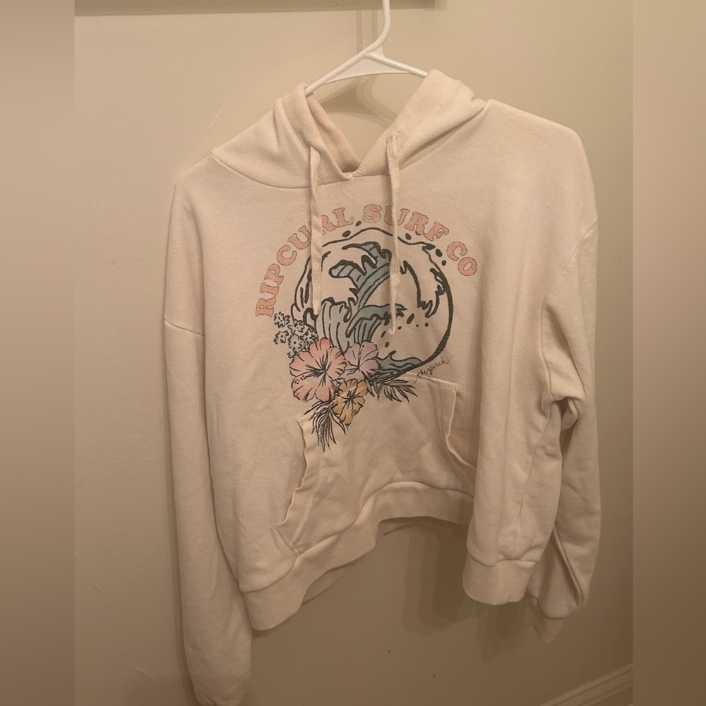 Rip Curl Cream Graphic Hoodie - Picture 1 of 3